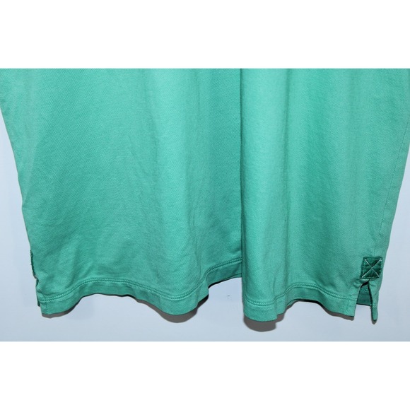 Tommy Bahama Men's Medium Green Short Sleeve Polo Shirt - Picture 3 of 9
